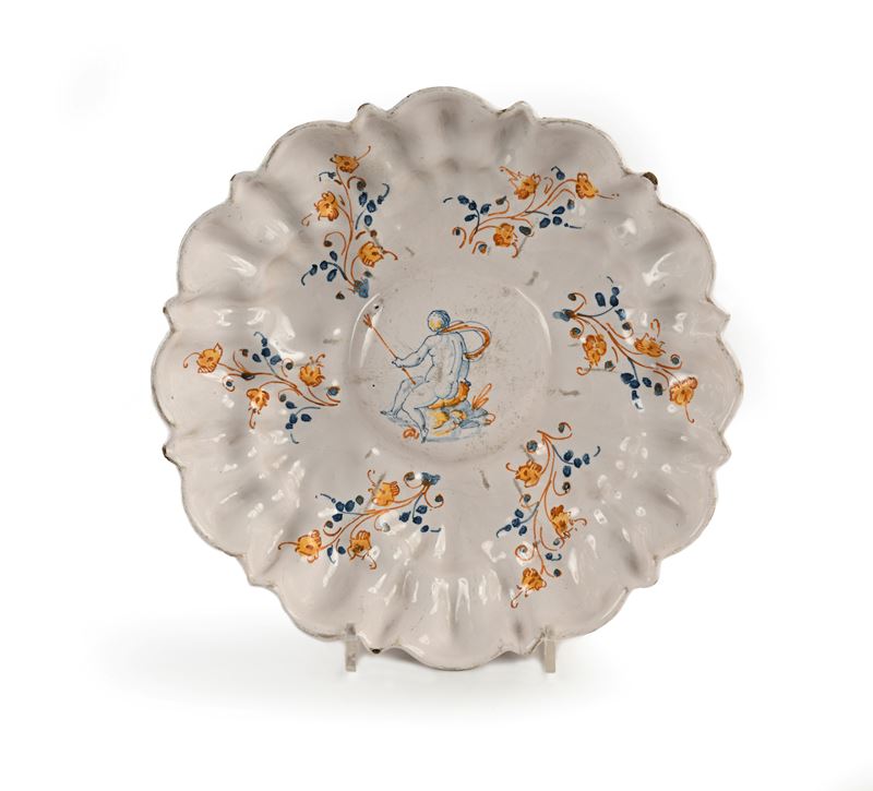 Crespina in maiolica compendiaria, Italia centrale, XVII secolo
