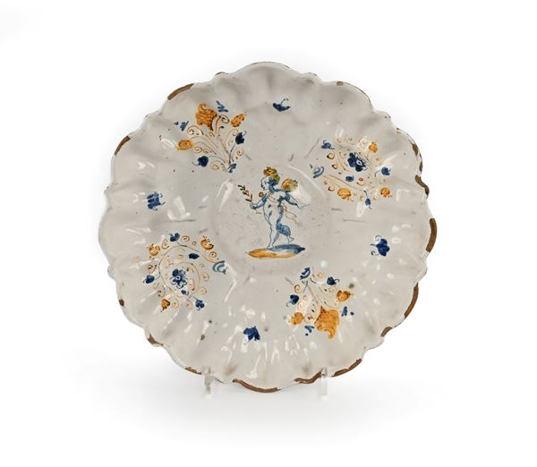 Crespina in maiolica compendiaria, Italia centrale, XVII secolo