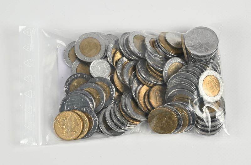 San Marino, Lotto di monete di metallo vile