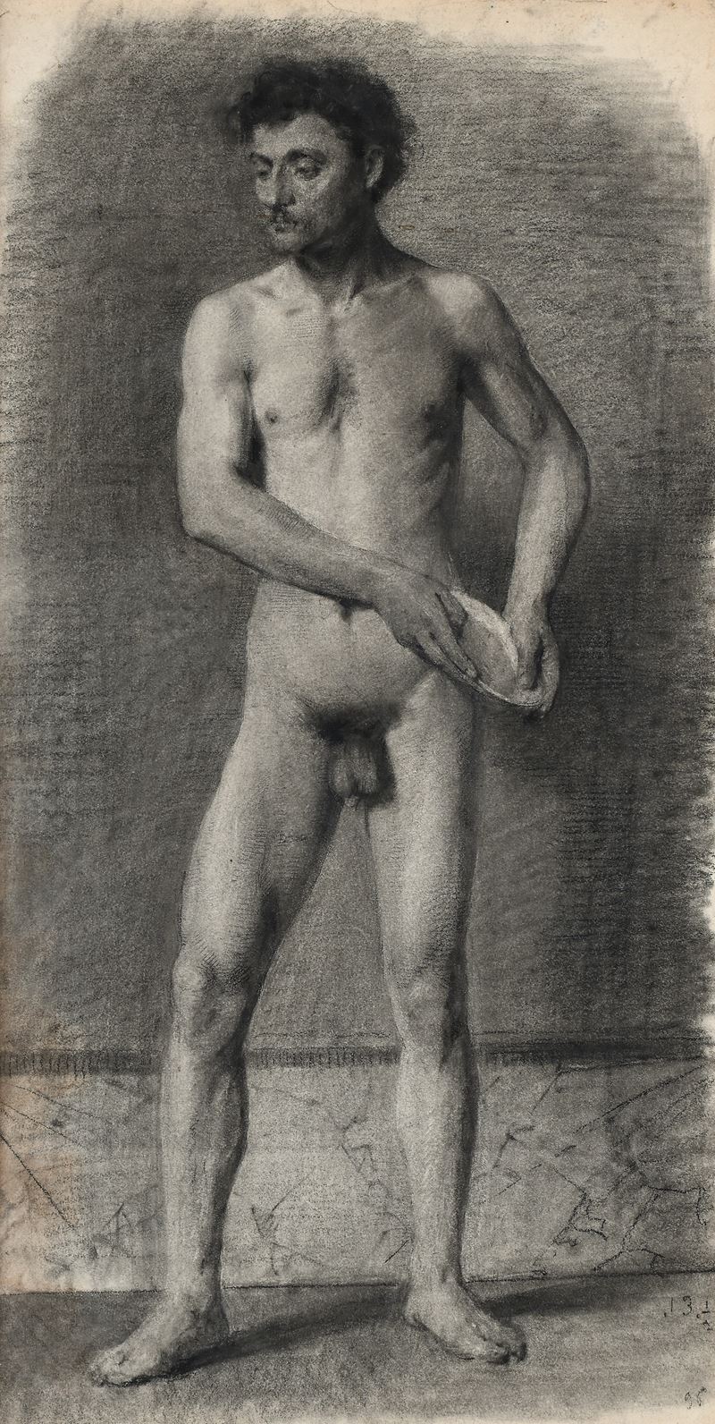 Studio di Nudo con disco