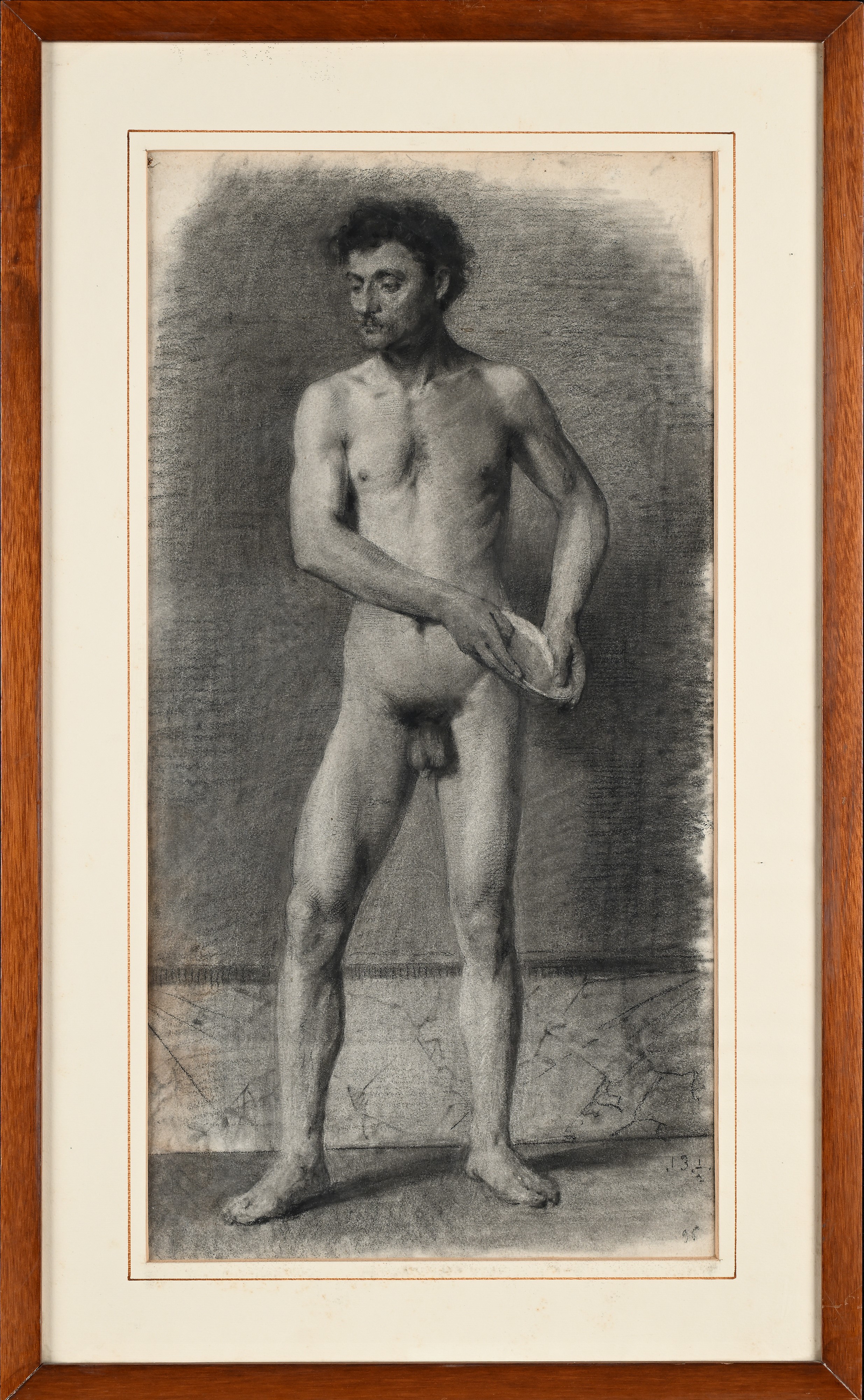 Studio di Nudo con disco