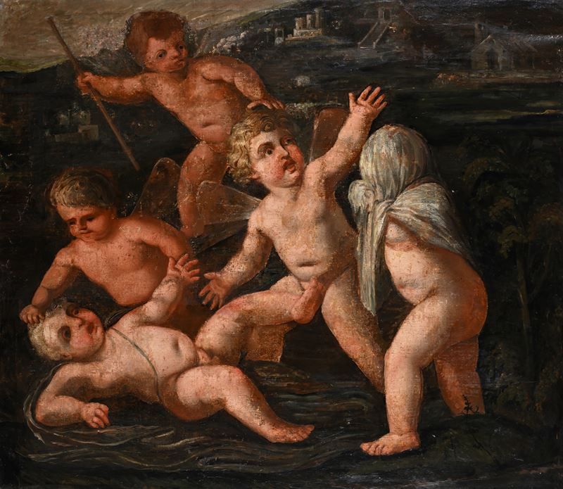 Lotta di putti