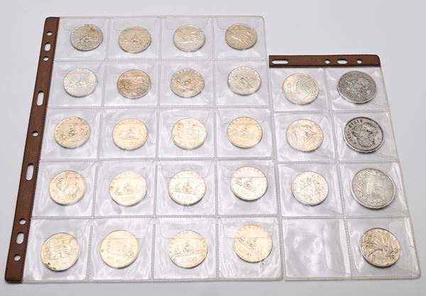 Lotto di 27 monete  - Asta Asta a Tempo - Numismatica - Casa d'Aste Arcadia