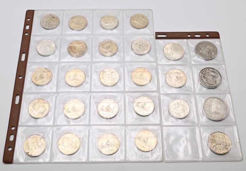 Collezione numismatica, Lotto di 27 monete