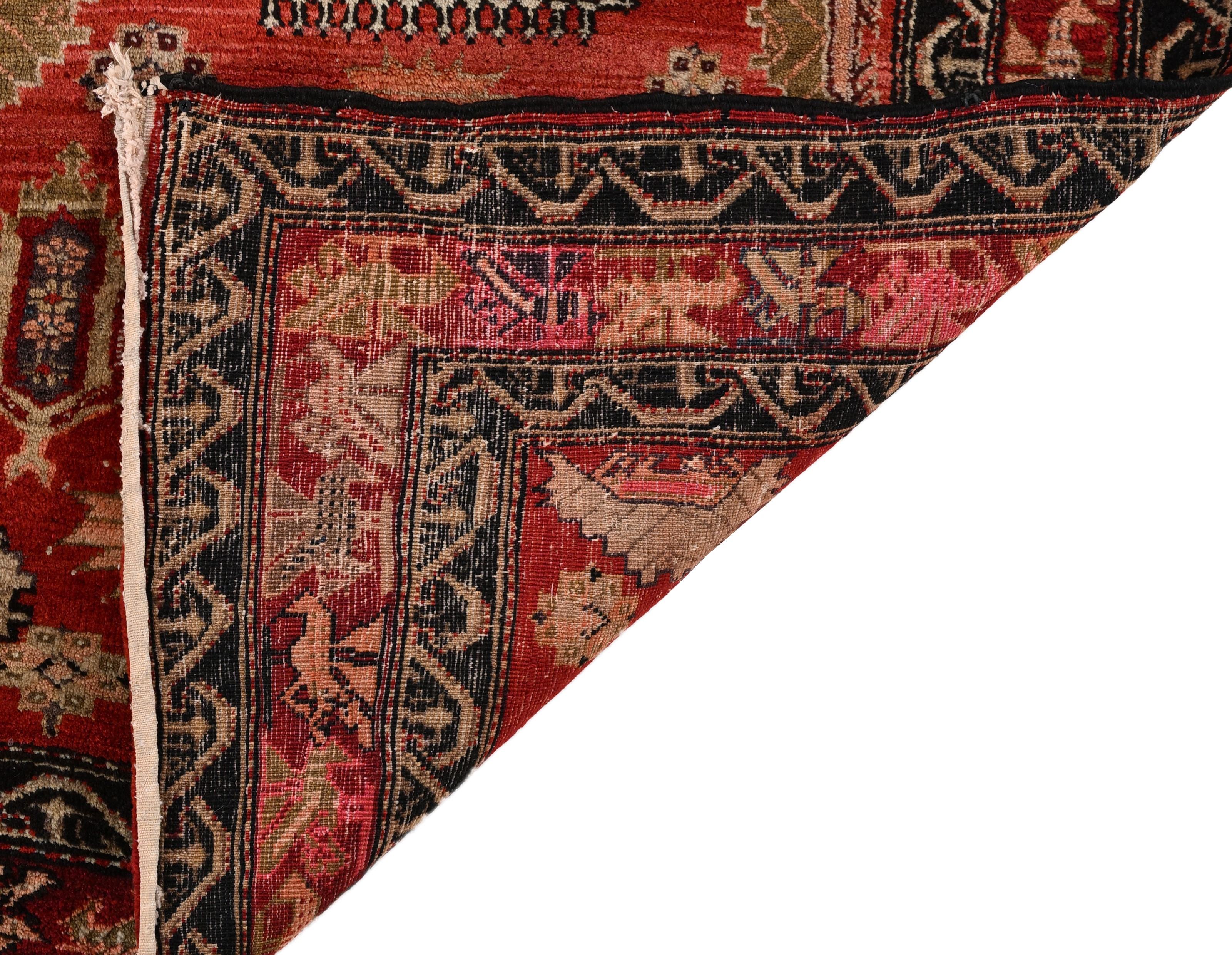 Tappeto caucasico Karabagh a medaglioni, Caucaso, inizi XX secolo