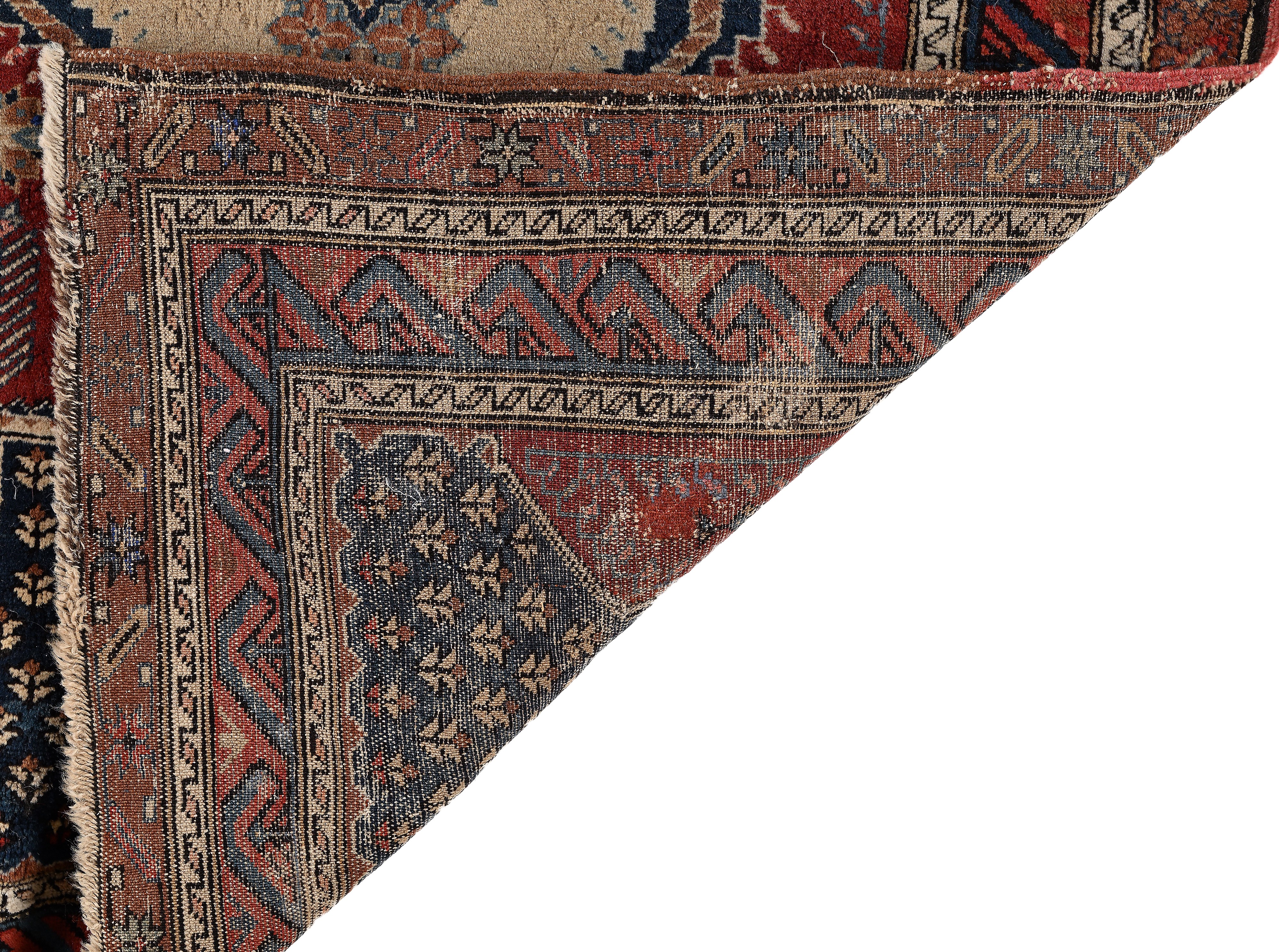 Tappeto caucasico Shirvan da preghiera, Caucaso, inizi XX secolo