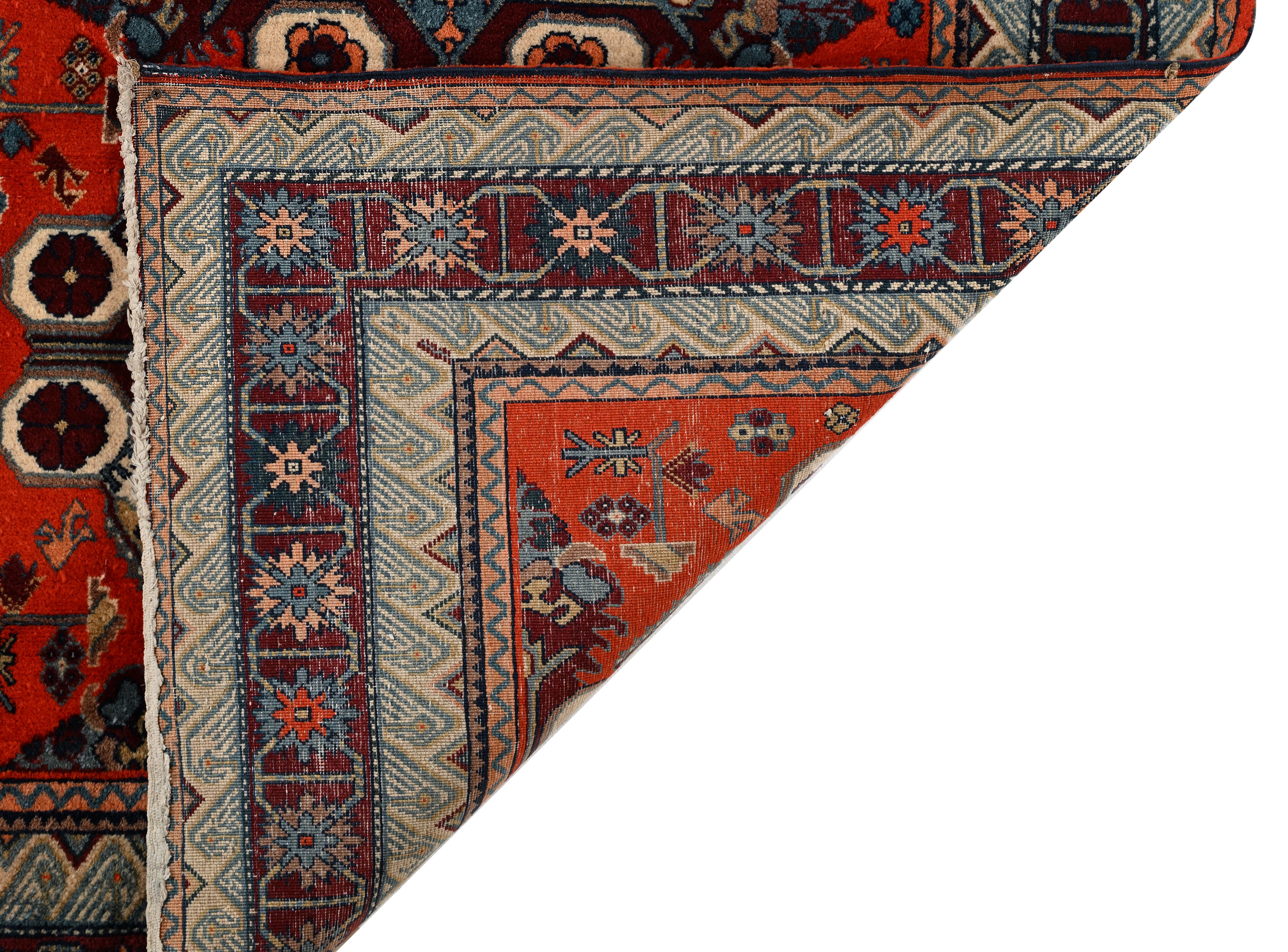 Tappeto caucasico a medaglioni, area Kazak, Caucaso, inizi XX secolo