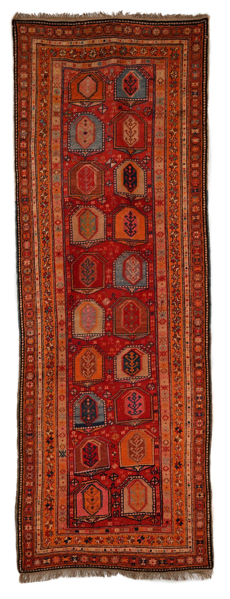 Guida tribale rosso/arancio, XX secolo