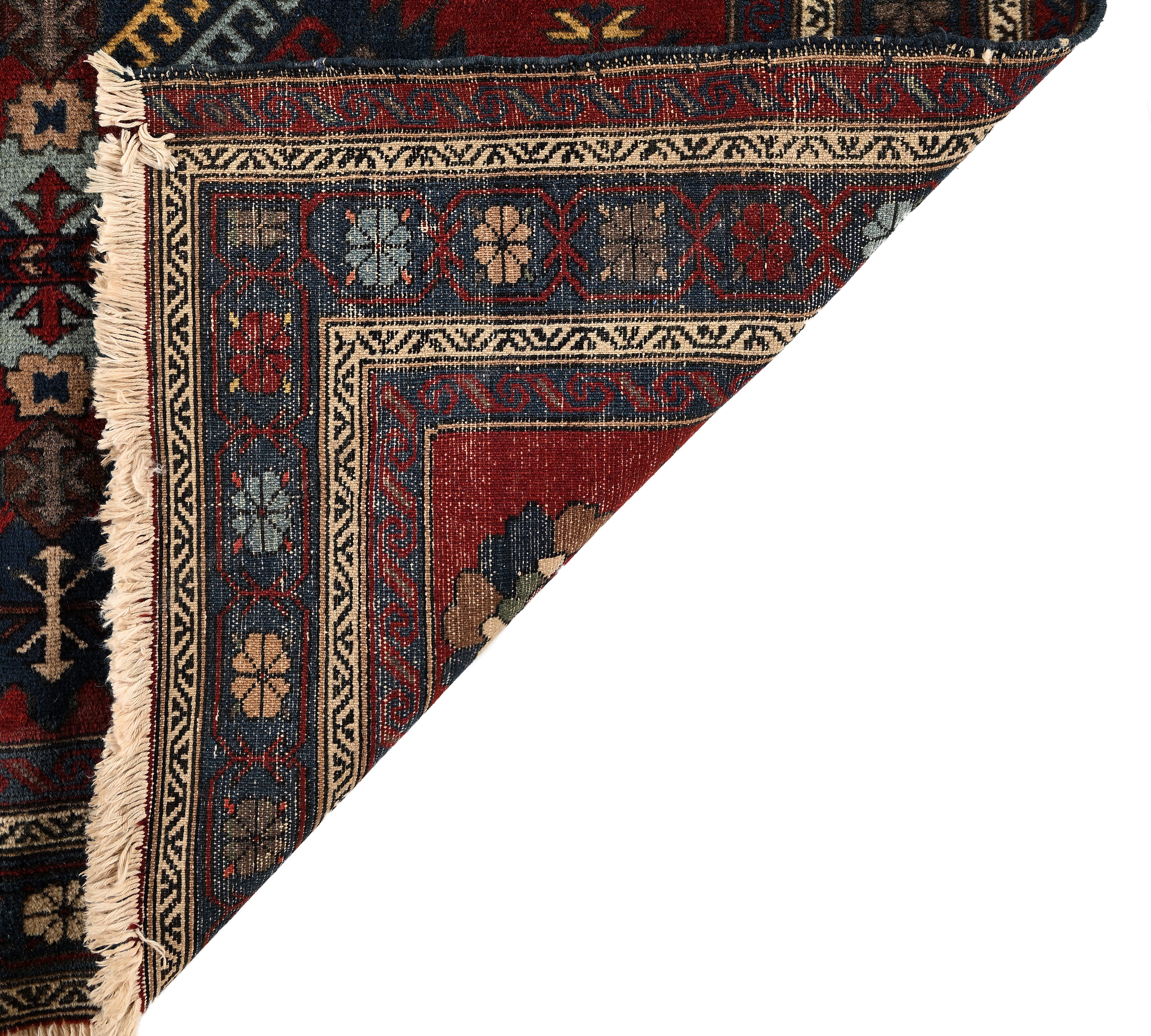 Tappeto caucasico Kazak a tre medaglioni, Caucaso, inizi XX secolo