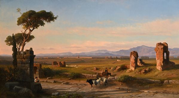 L' Appia Antica nei pressi di Roma