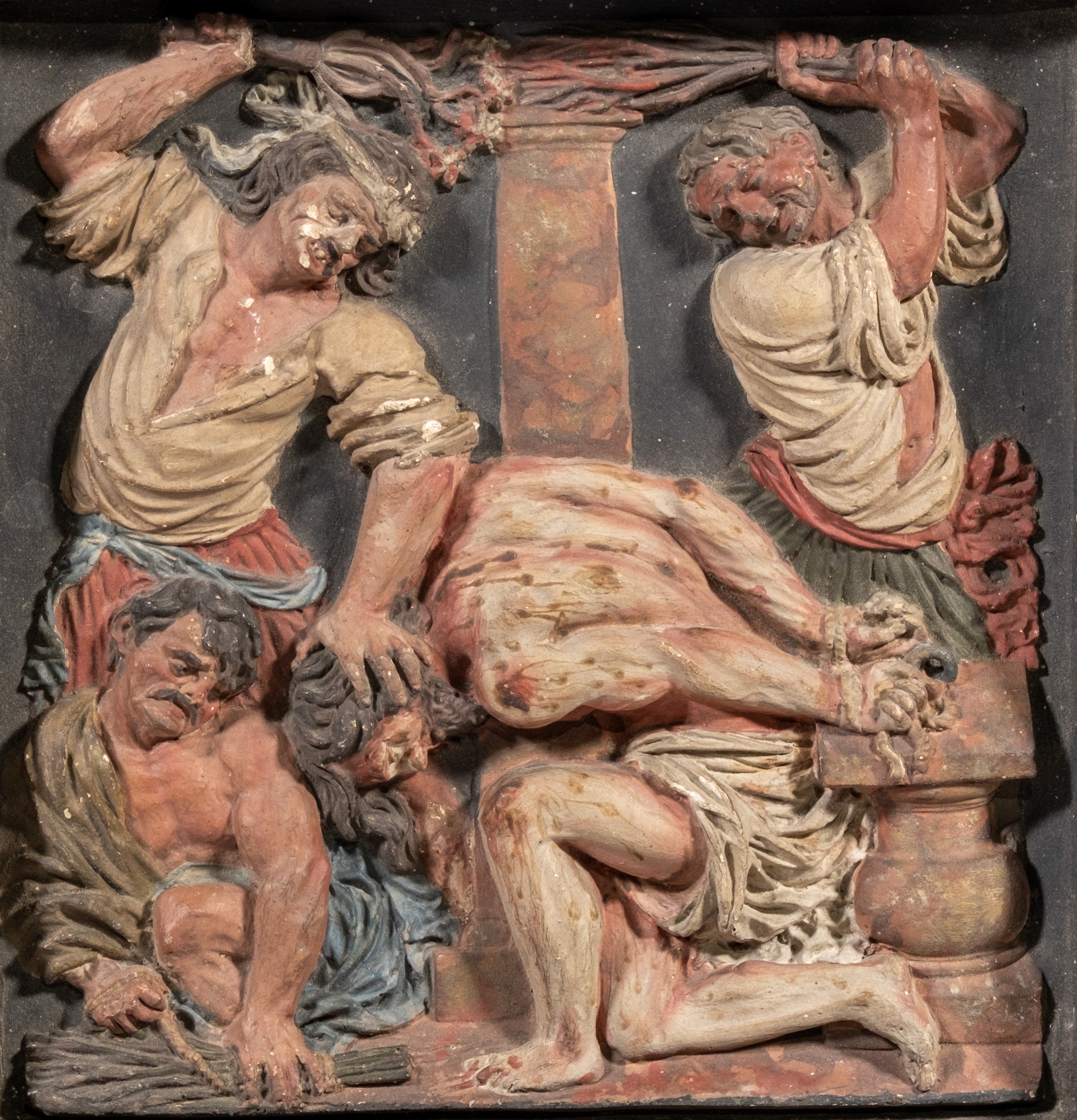 Flagellazione di Cristo, arte popolare della seconda metà del XIX secolo