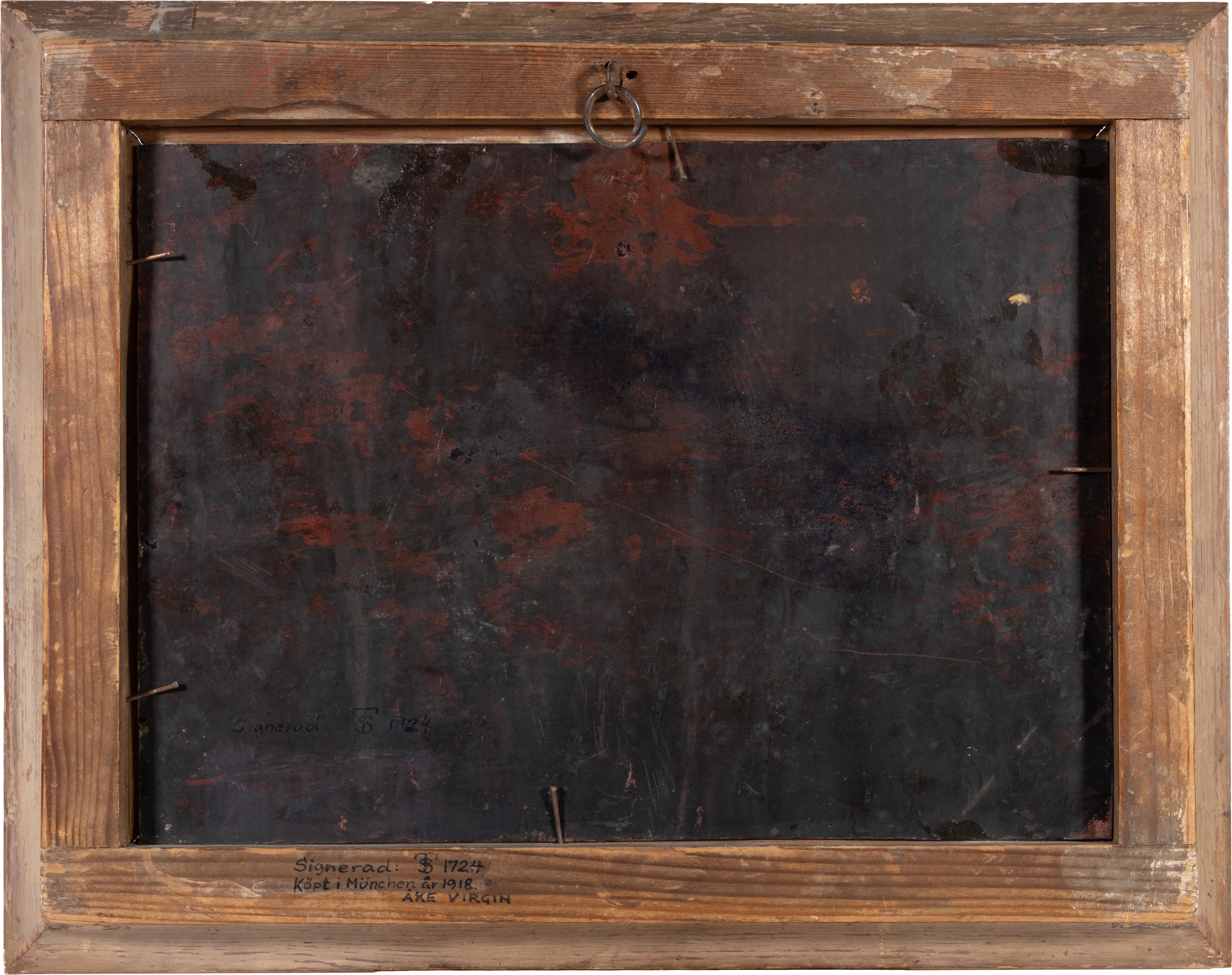 Pittore del XVIII Secolo - Venere con amorino e satiro