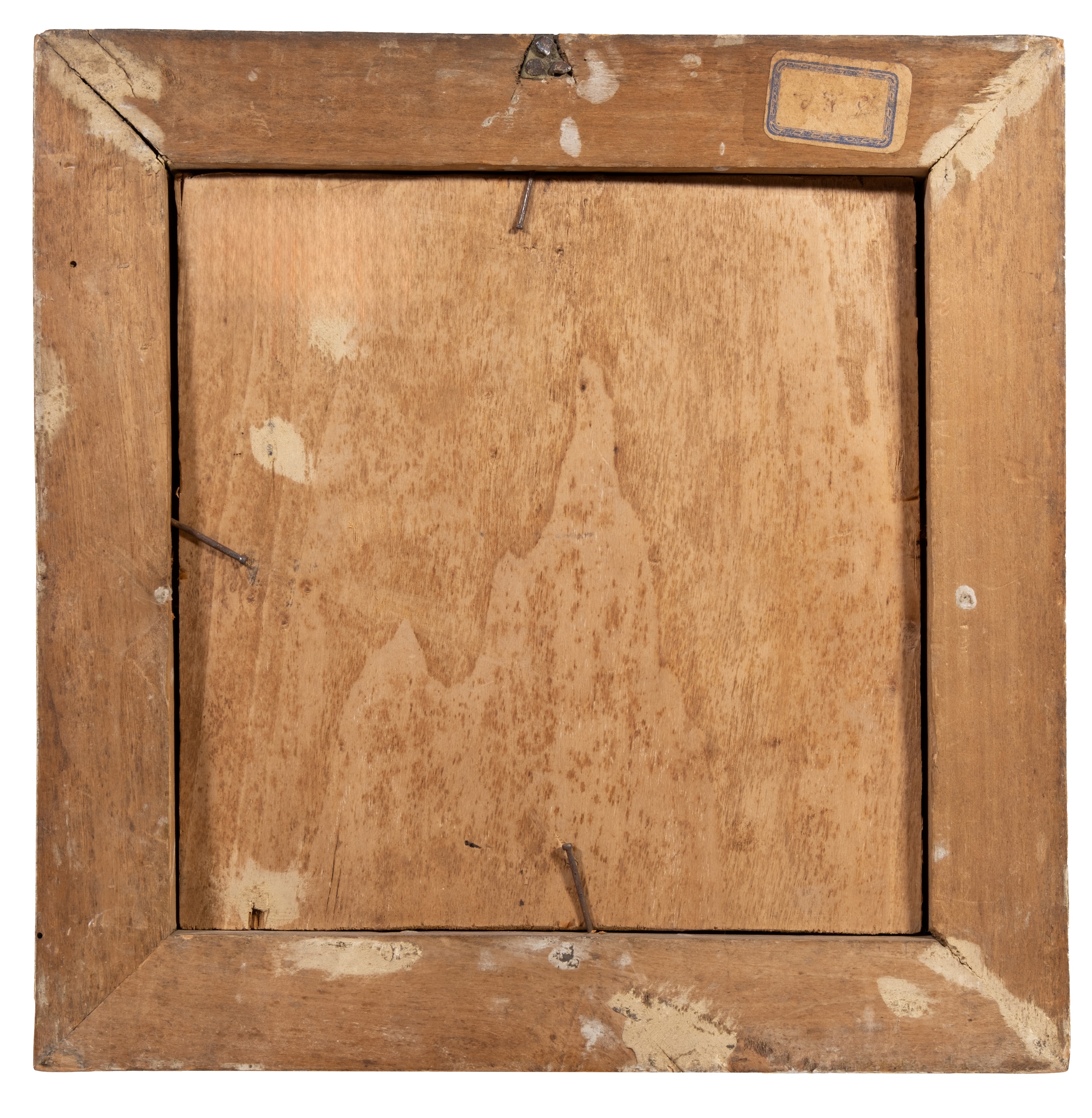Placca in marmo nero con micromosaico raffigurante le colombe di Plinio, XIX secolo