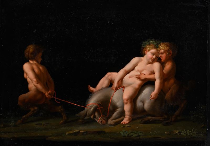 Michelangelo Maestri - Trionfo di Sileno