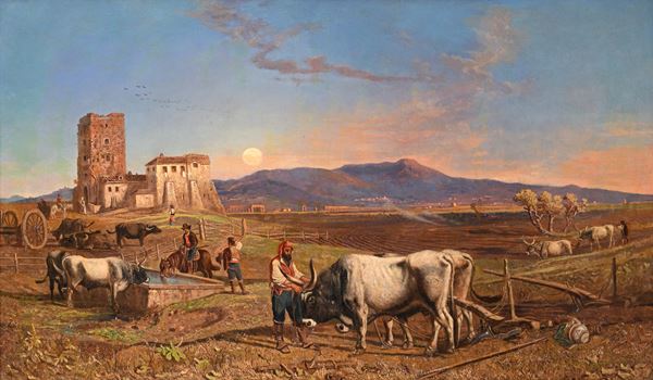 Carlo Coleman - Lavoro nella campagna romana