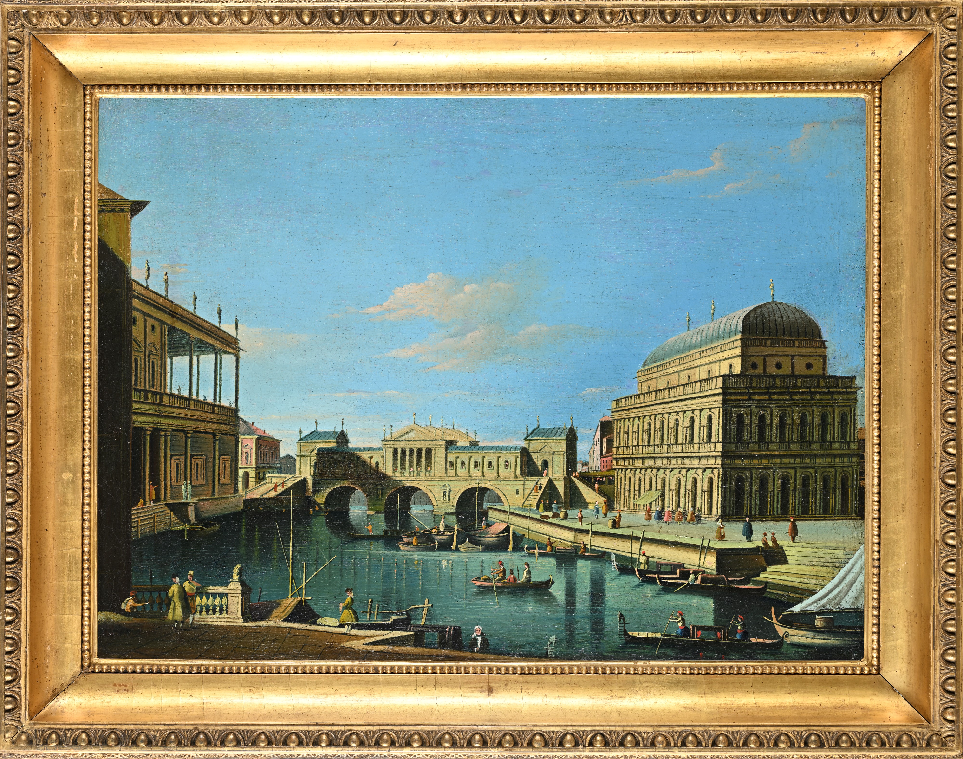 Capriccio con edifici palladiani, XIX secolo