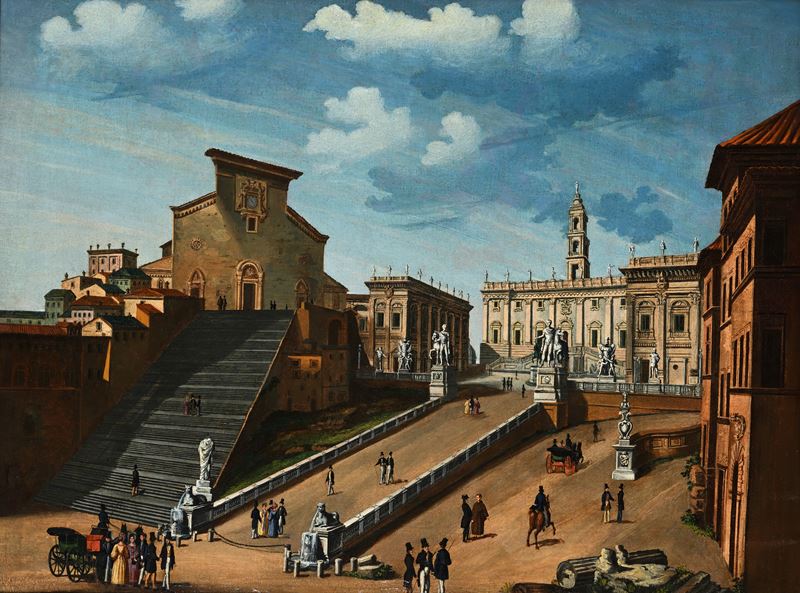 Il Campidoglio e l'Ara Coeli