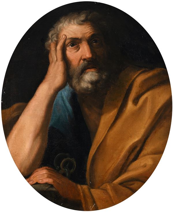 Pittore Lombardo del XVII secolo - San Pietro