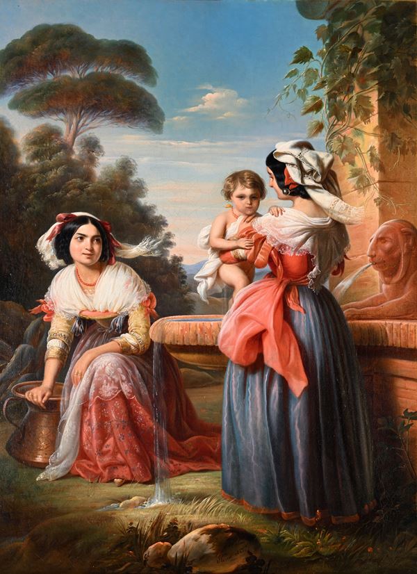 Contadine alla fonte