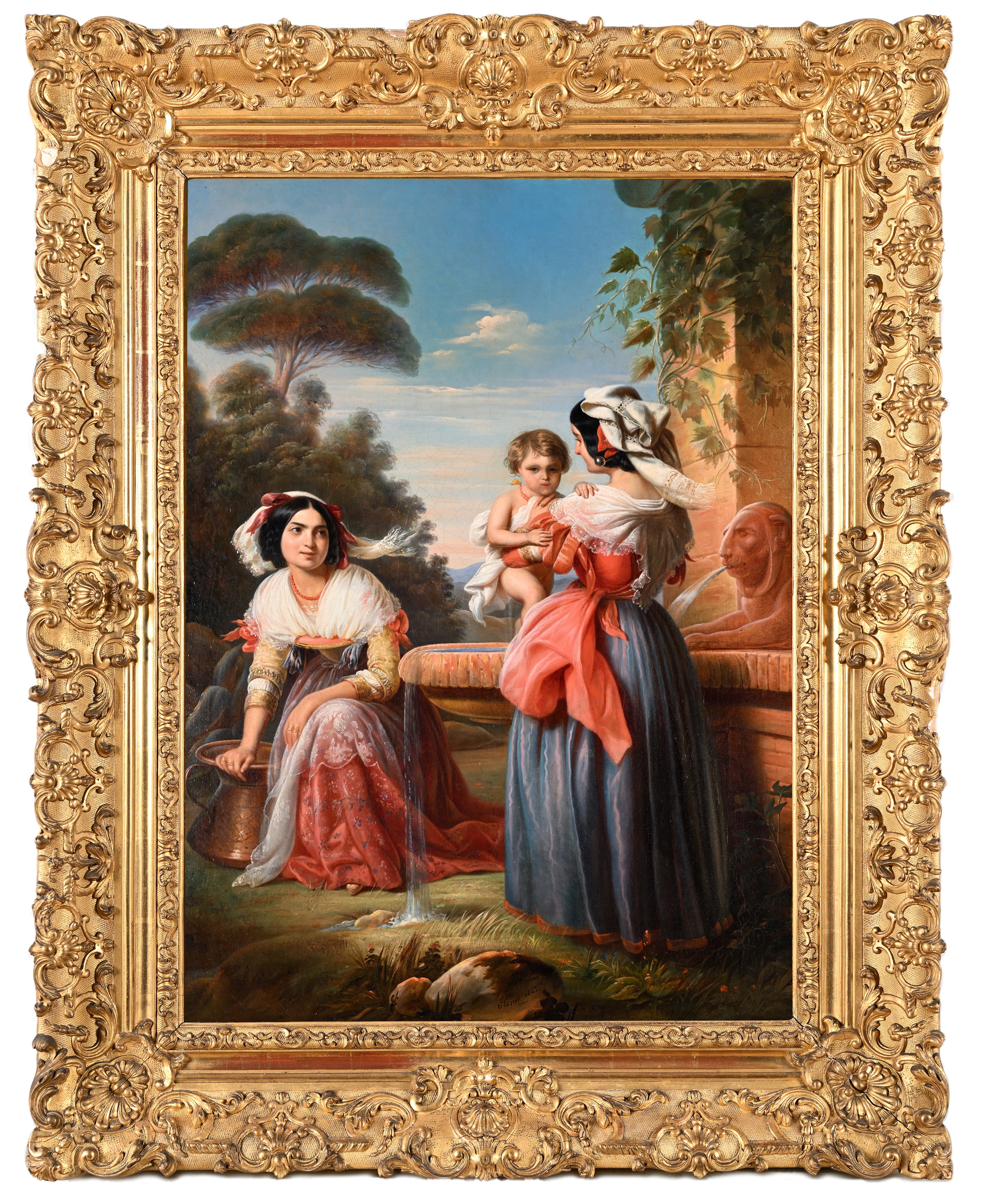 Carl August Von Steuben - Contadine alla fonte