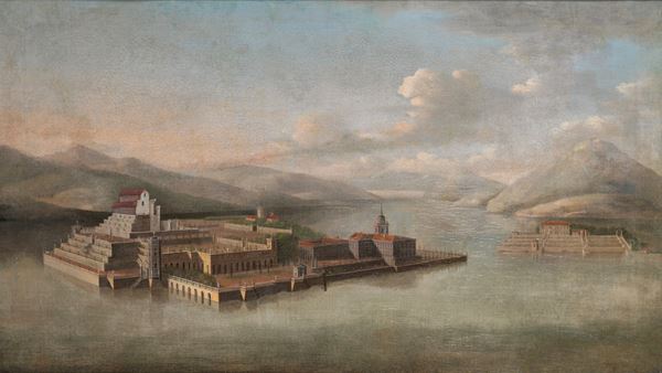 Veduta dell'Isola Bella Borromeo sul Lago Maggiore