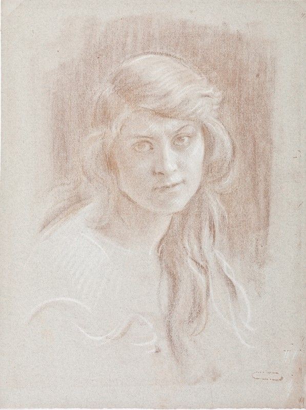 Adolf Hirémy-hirschl - Ritratto della Figlia