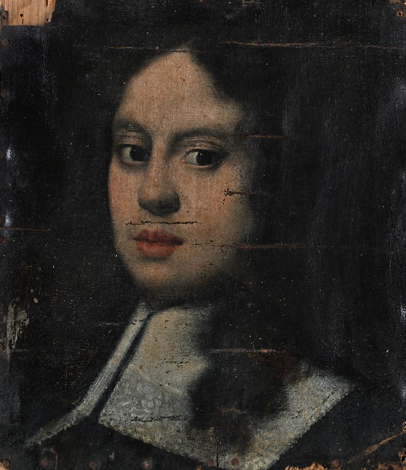 Piccolo ritratto di giovane XVIII secolo