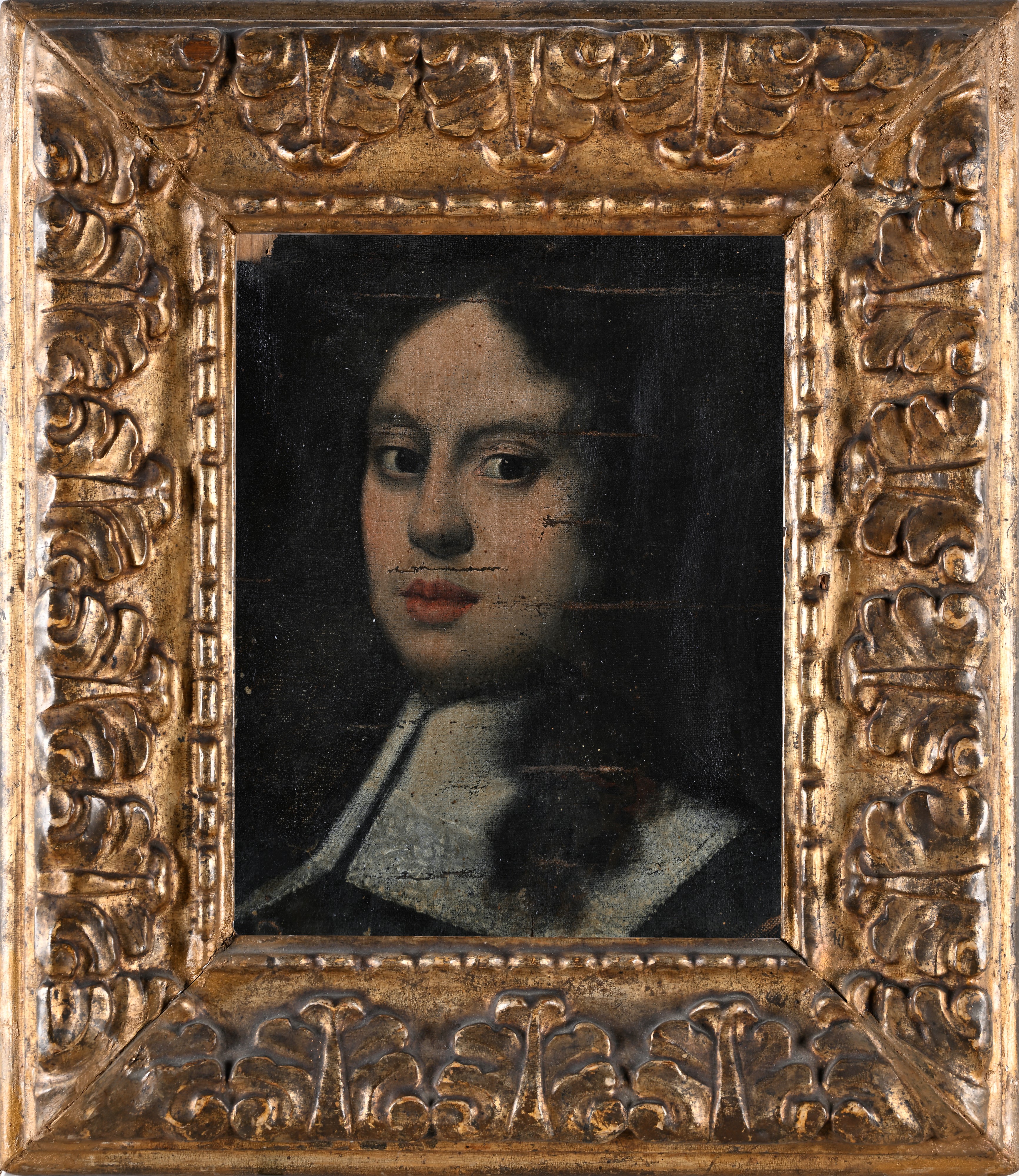 Piccolo ritratto di giovane XVIII secolo