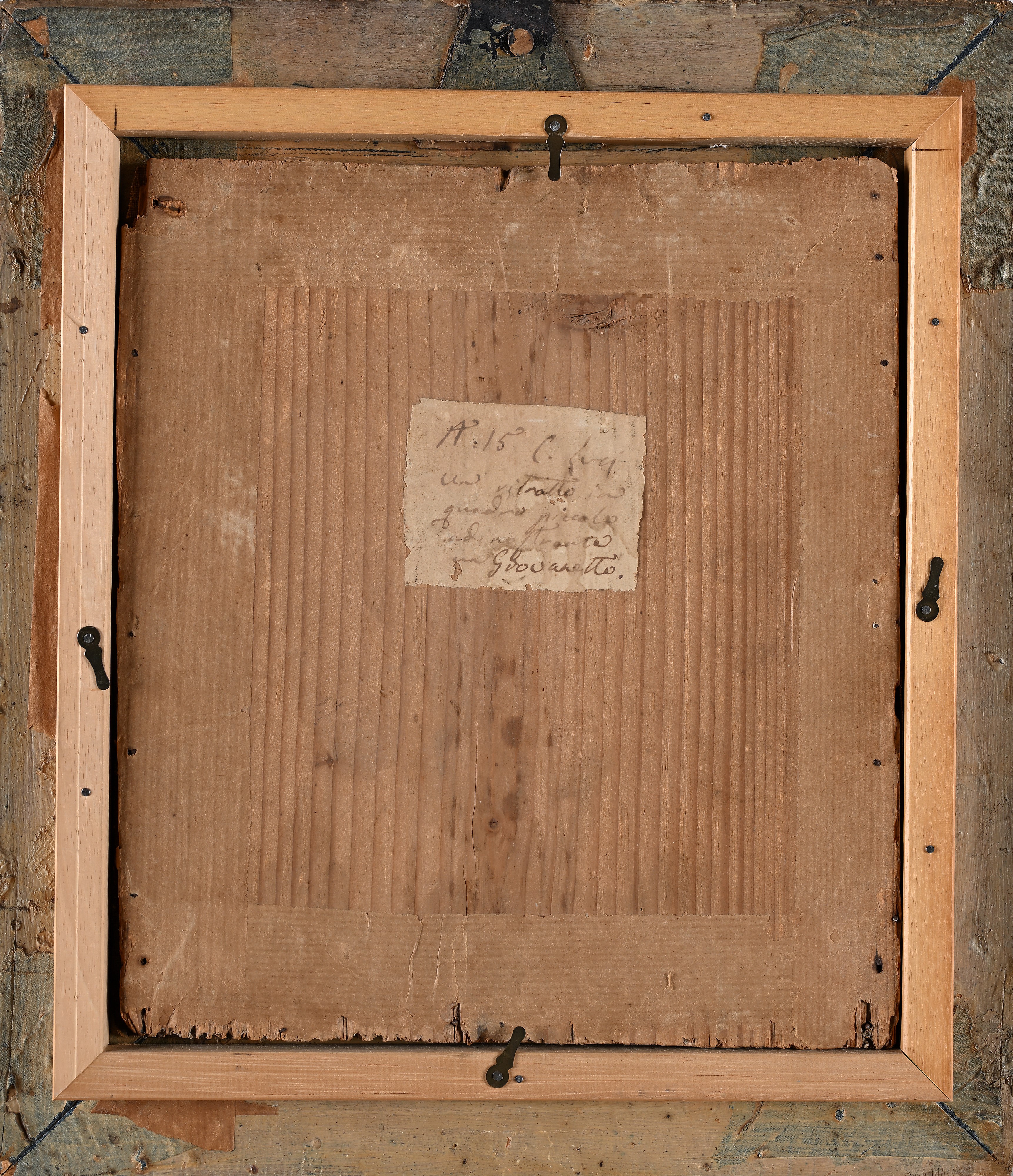 Piccolo ritratto di giovane XVIII secolo