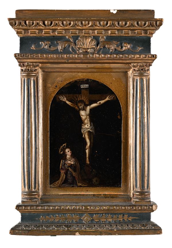 Pittore del XVII secolo - Crocifissione