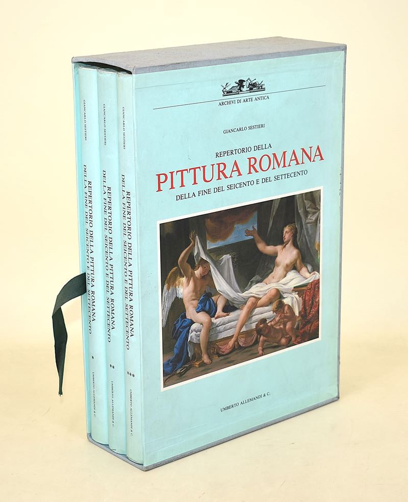 Sestieri, Giancarlo: Repertorio della Pittura Romana della fine del Seicento e del Settecento, 19...