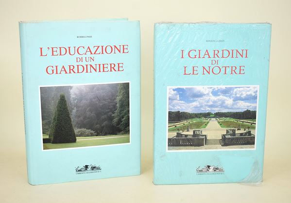 Lodari, Renata: I giardini di Le Notre, incellofanato / Page, Russell: L’educazione di un giardiniere, 1994