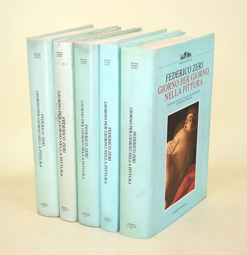 Zeri, Federico: Giorno per giorno nella pittura in 5 volumi, 1988-1998