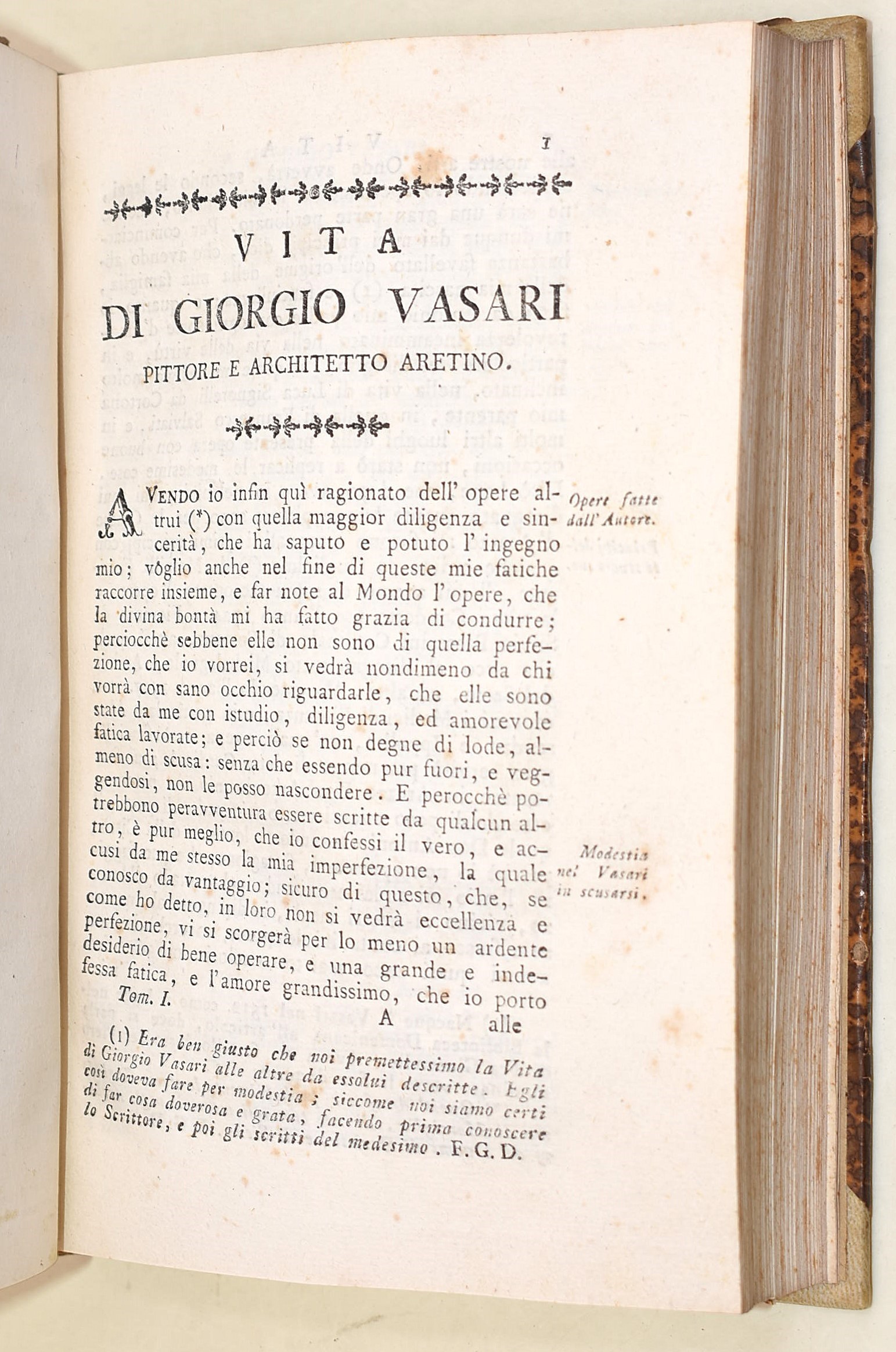 Vasari, Giorgio: Vite de' piu eccellenti pittori scultori e architetti 11 volumi, 1791-1795