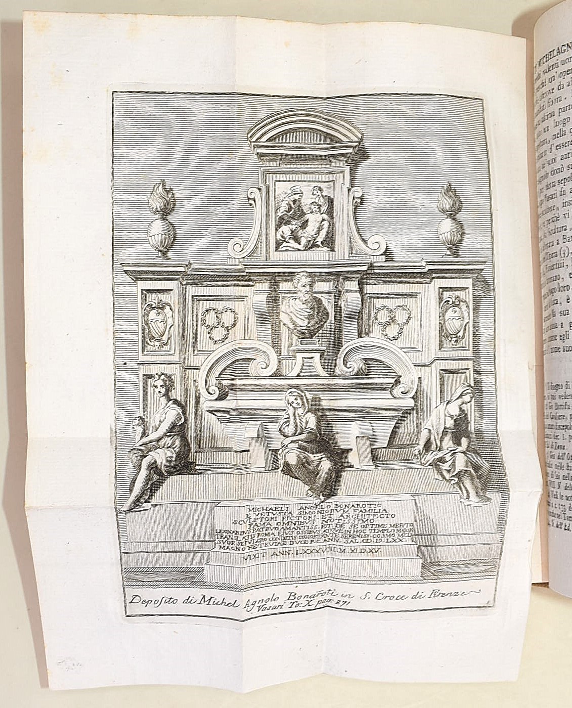 Vasari, Giorgio: Vite de' piu eccellenti pittori scultori e architetti 11 volumi, 1791-1795