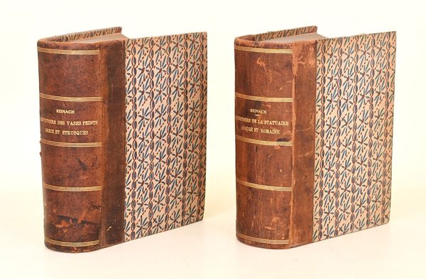 Reinach, Salomon: Statuaria greco-romana e vasi greci ed etruschi, 2 volumi, 1899-1909