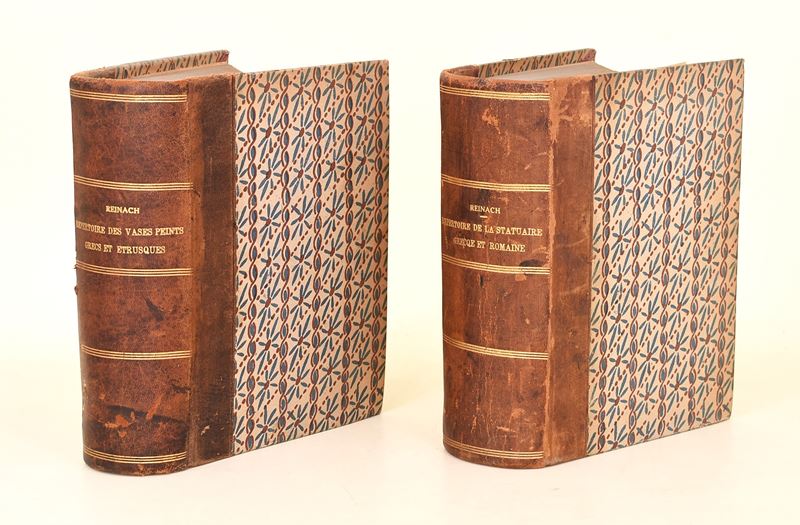 Reinach, Salomon: Statuaria greco-romana e vasi greci ed etruschi, 2 volumi, 1899-1909
