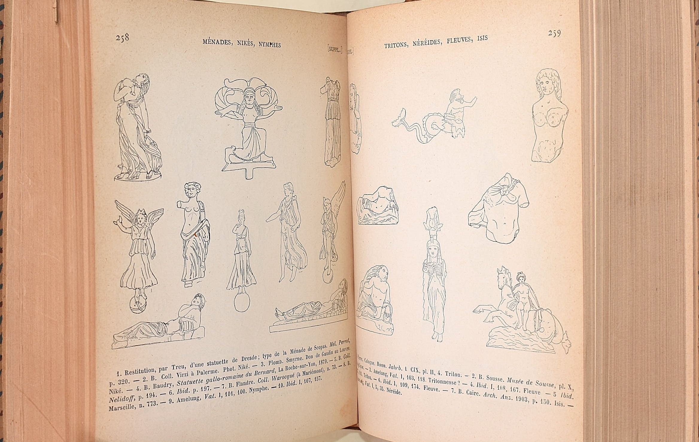 Reinach, Salomon: Statuaria greco-romana e vasi greci ed etruschi, 2 volumi, 1899-1909