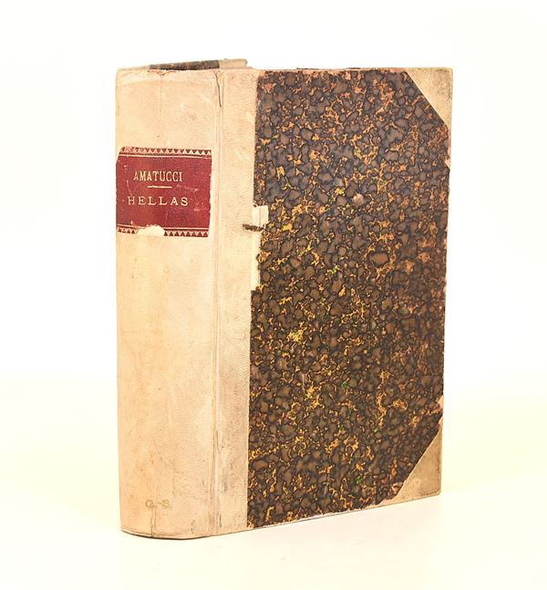 Amatucci, Aurelio Giuseppe: Hellas, disegno storico della cultura greca, 1908