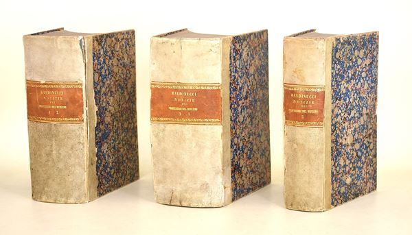 Baldinucci: Notizie dei professori del disegno da Cimabue in qua. Firenze, 1845-1847