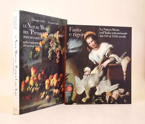 Cirillo, Giuseppe - Godi, Giovanni: Le nature morte del Pittore di Carlo Torre (pseudo Fardella) nella Lombardia del secondo Seicento, 1996 / Godi, Giovanni: Fasto e rigore. La natura morta nell’Italia settentrionale dal XVI al XVIII secolo, 2000