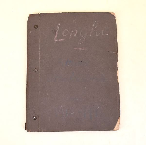 [Menabò - Dattiloscritto - Autografo Longhi] Longhi, Roberto: Storia della Pittura in Italia, agosto 1914