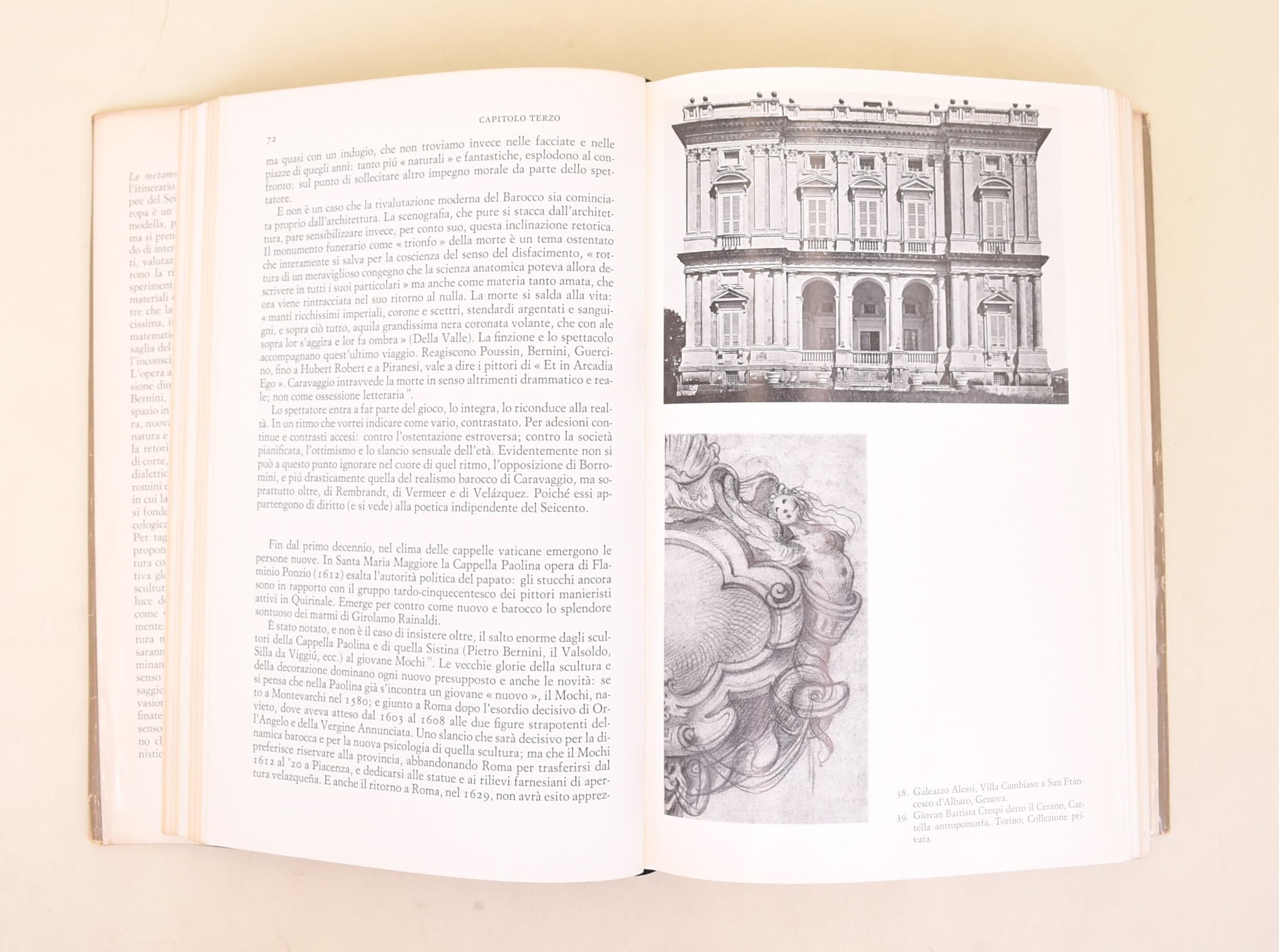 Griseri, Andreina: Le Metamorfosi Del Barocco, Saggio con illustrazioni, 1967