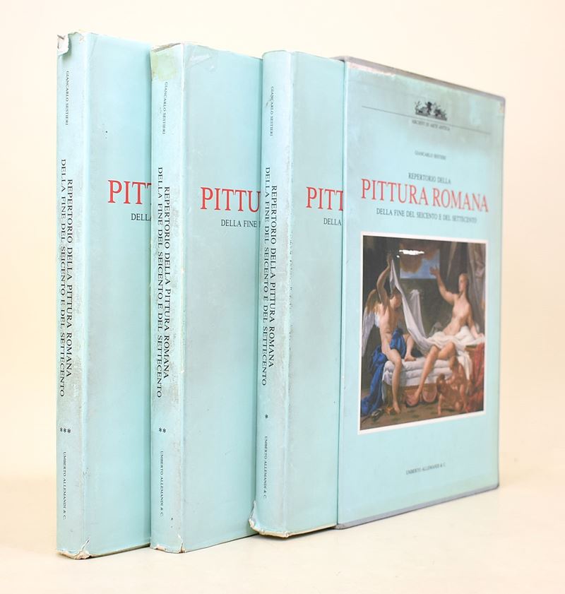 Sestieri, Giancarlo: Repertorio della Pittura Romana della fine del Seicento e del Settecento, 19...