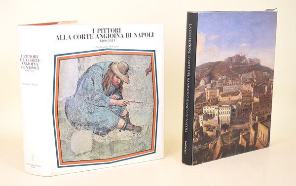 Bologna, Ferdinando: I pittori alla corte angioina di Napoli 1266-1414, 1969 / La collezione d’arte del Sanpaolo Banco di Napoli, 2004