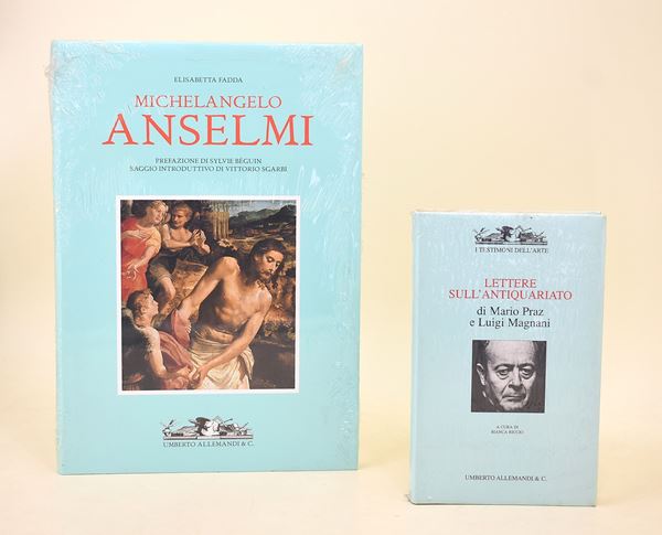 Fadda, Elisabetta: Michelangelo Anselmi, incellofanato / Lettere sull’antiquariato di Mario Praz e Luigi Magnani, incellofanato