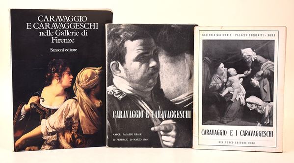 Borea, Evelina: Caravaggio e Caravaggeschi nelle Gallerie di Firenze, 1970 / Caravaggio e i caravaggeschi, 1955 / Caravaggio e caravaggeschi, 1963