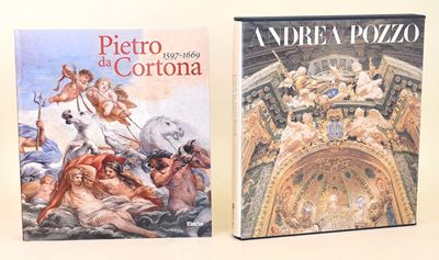 Pietro da Cortona, 1597-1669 e Andrea Pozzo, 1642-1709: Due progetti editoriali su arte barocca