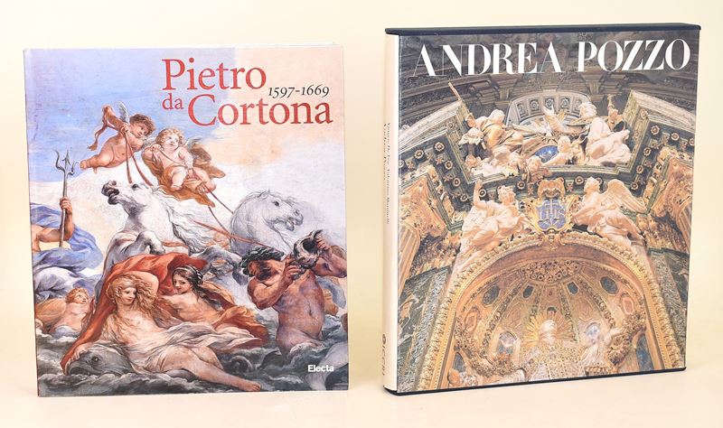 Pietro da Cortona, 1597-1669 e Andrea Pozzo, 1642-1709: Due progetti editoriali su arte barocca