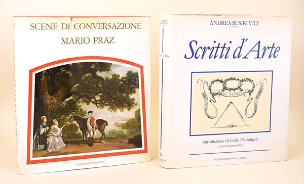 Praz, Mario: Scene di conservazione, 1970 / Busiri Vici, Andrea: Scritti d'Arte, 1990